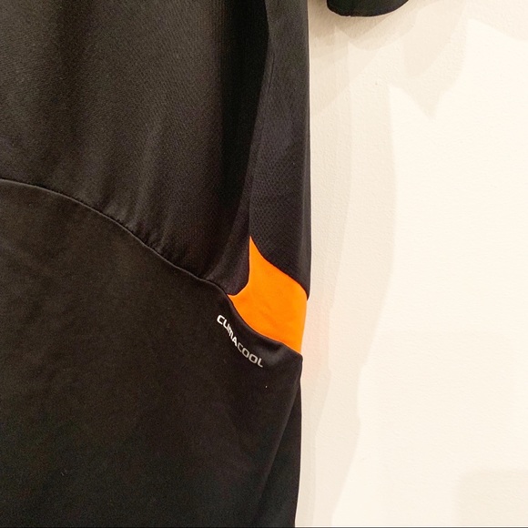 Adidas Climacool | Short Sleeve Black Orange Shirt - Picture 5 of 5